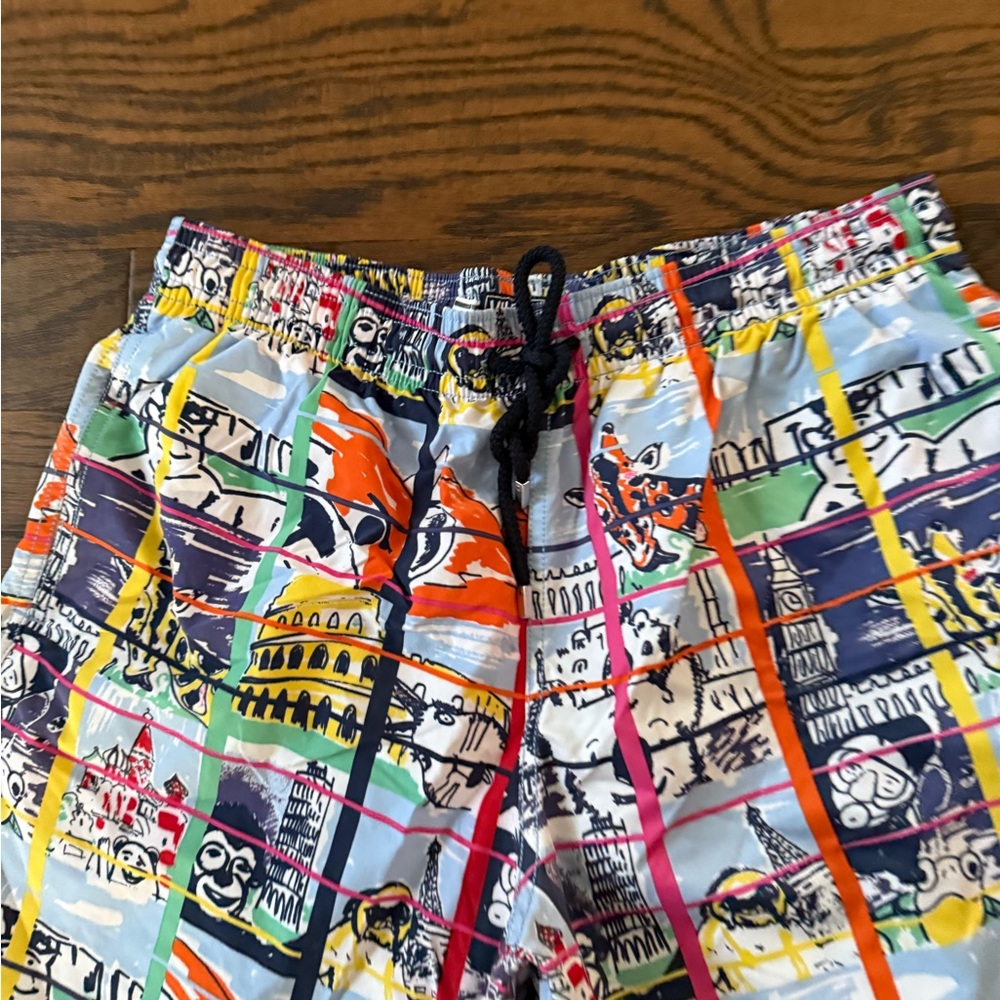 Velibrequin amazing European unique means swim trunks size XXL monkey animals - Picture 2 of 15